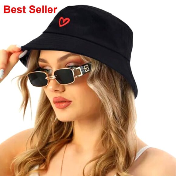 Cotton and Polyester Bucket Hat Sun Protection Foldable main image 7